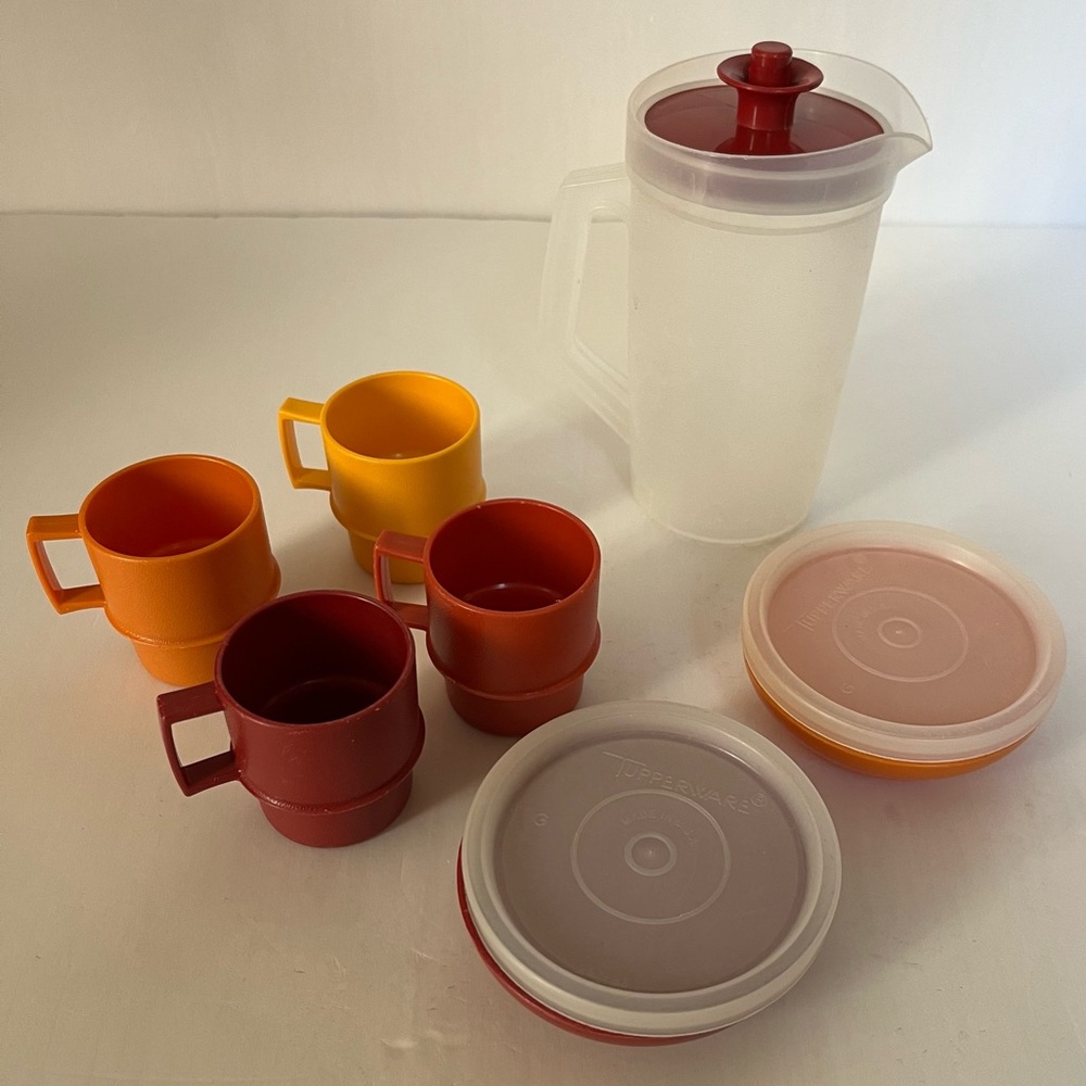Vintage Tupperware Toys Mini Serve-It Children's Serving Set